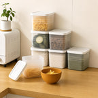 Fridge Storage Boxes (Pack of 6) Freezer & Refrigerator Organizer Containers Kitchen