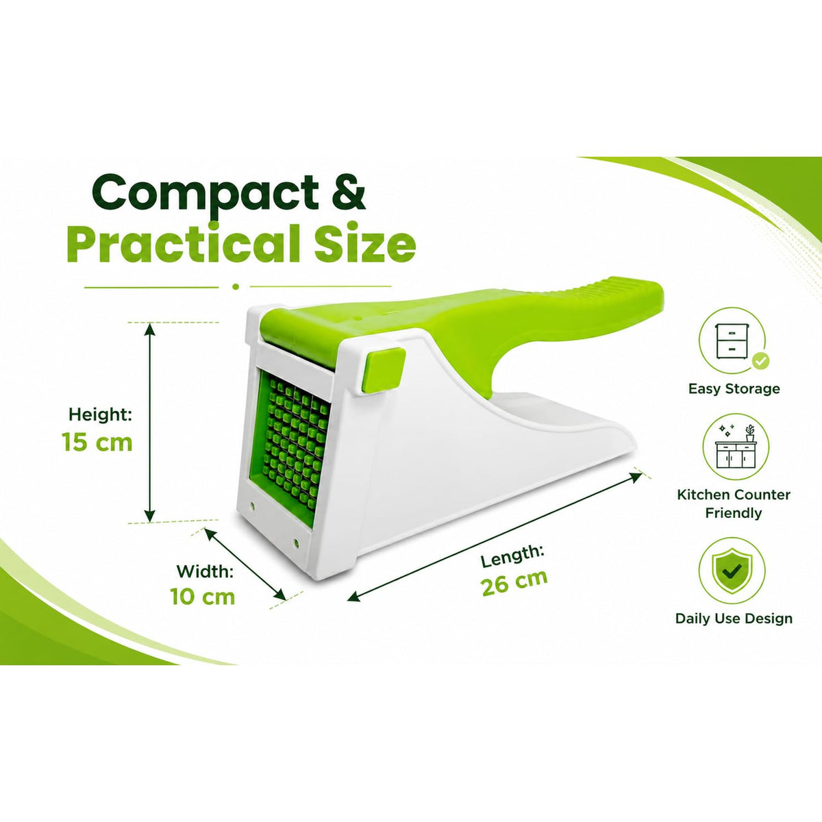 Chopper Potato Chipser French Fries Chips Maker Machine Vegetable Slicer