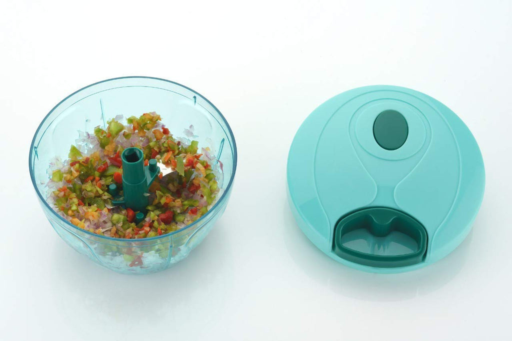 Manual Handy Chopper for Kitchen Use, Pull String Food Chopper