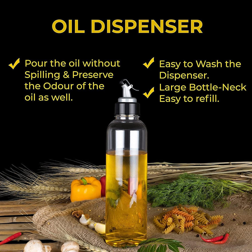Plastic Oil Dispenser Spout for Easy Pouring | Leak-Proof Soy Sauce